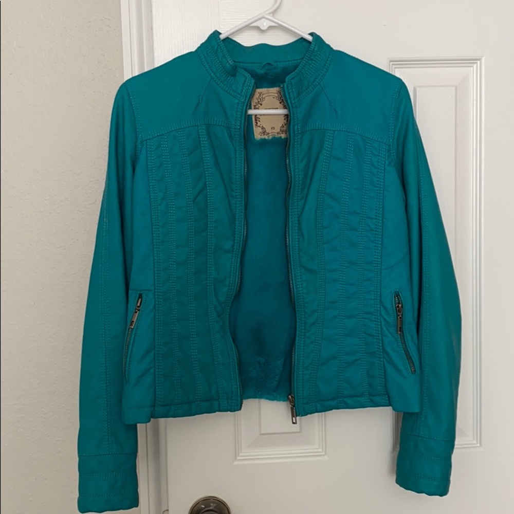Downtown Coalition XS Leather Jacket